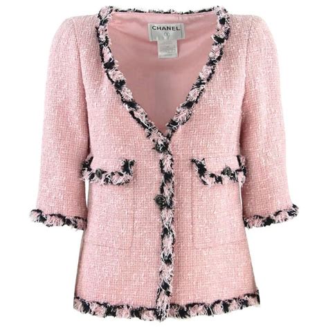 hot pink chanel coat|pink tweed Chanel style jacket.